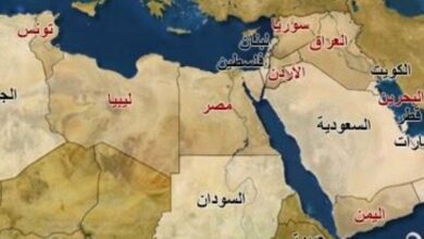 خارطة الوطن العربي