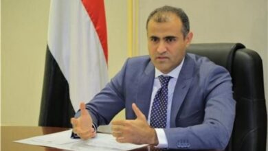 وزير الخارجية اليمني محمد الحضرمي، خزان ناقلة سفينة صافر النفطية خطرًا يهدد بكارثة بيئية